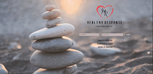 Healthy Response homepage